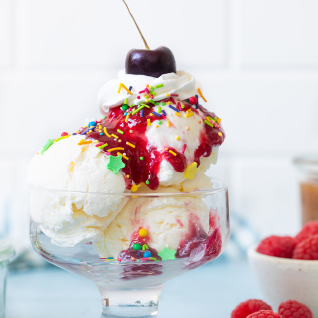 Kid's Ice Cream Sundae