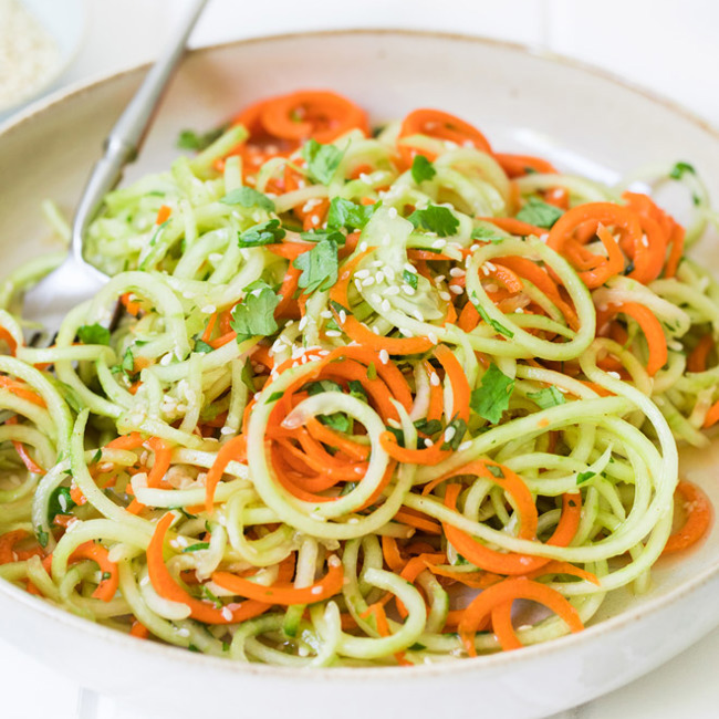 Sesame Cucumber Noodles