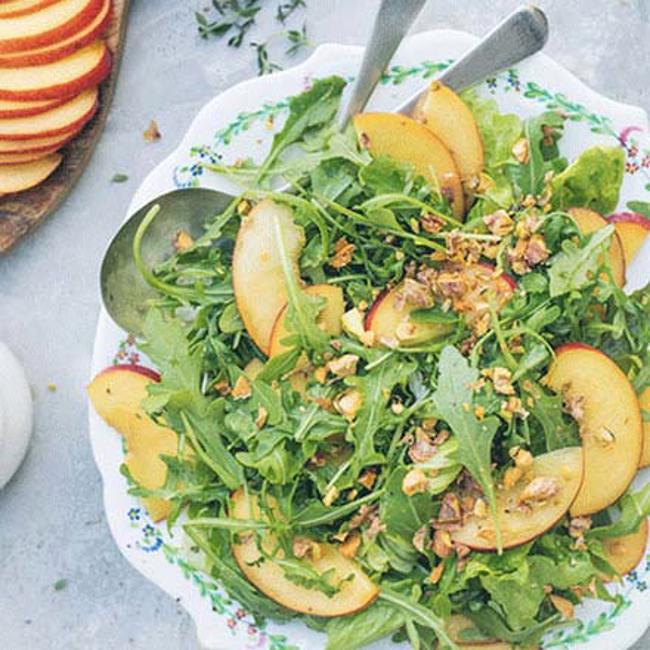 Arugula Nectarine Salad