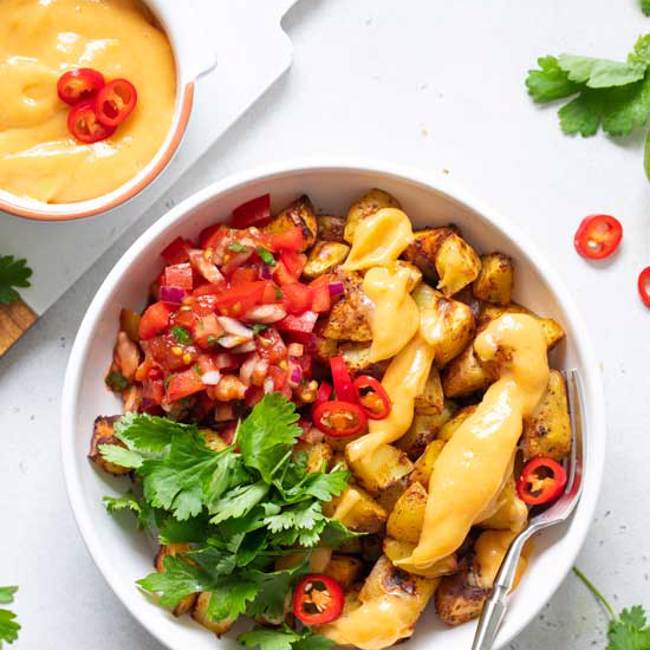 Roasted Potato Burrito Bowl