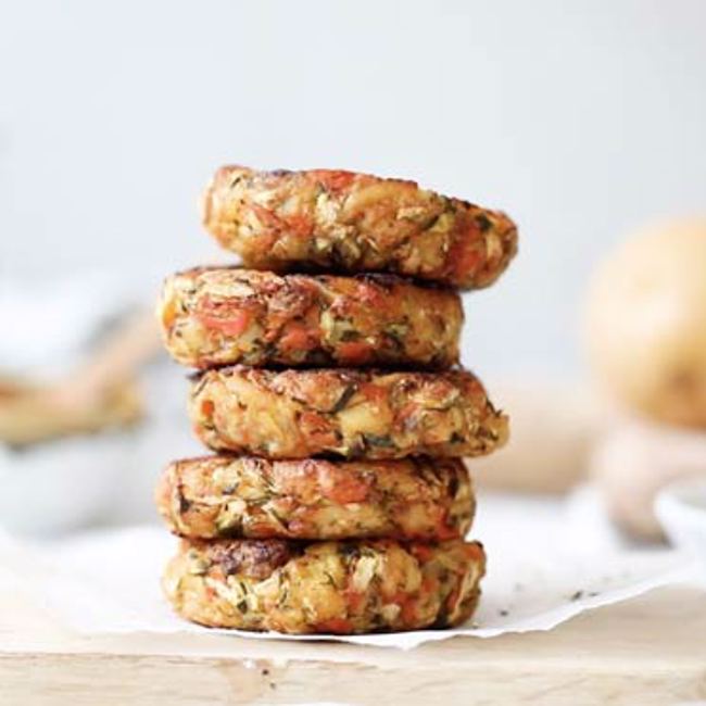 Carrot, Zucchini, & Potato Patties