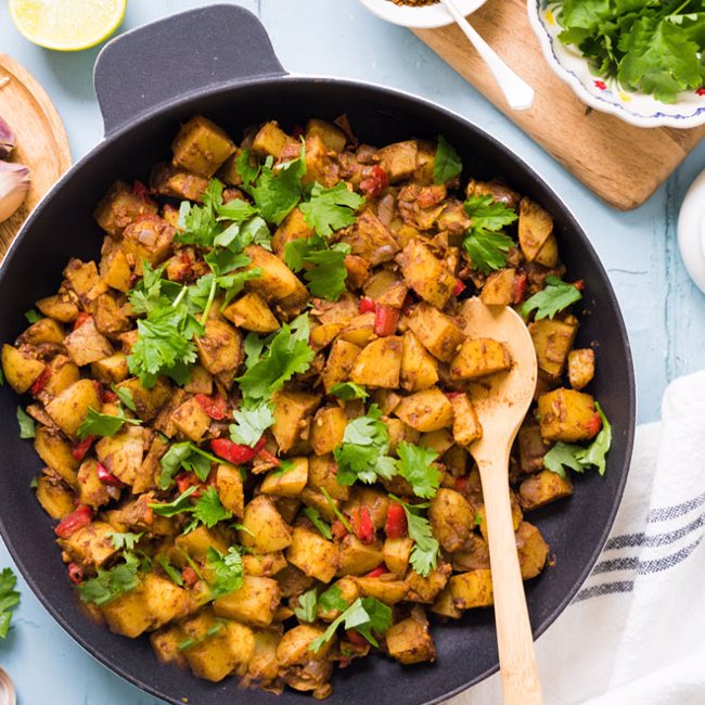 Garam Massala Potatoes