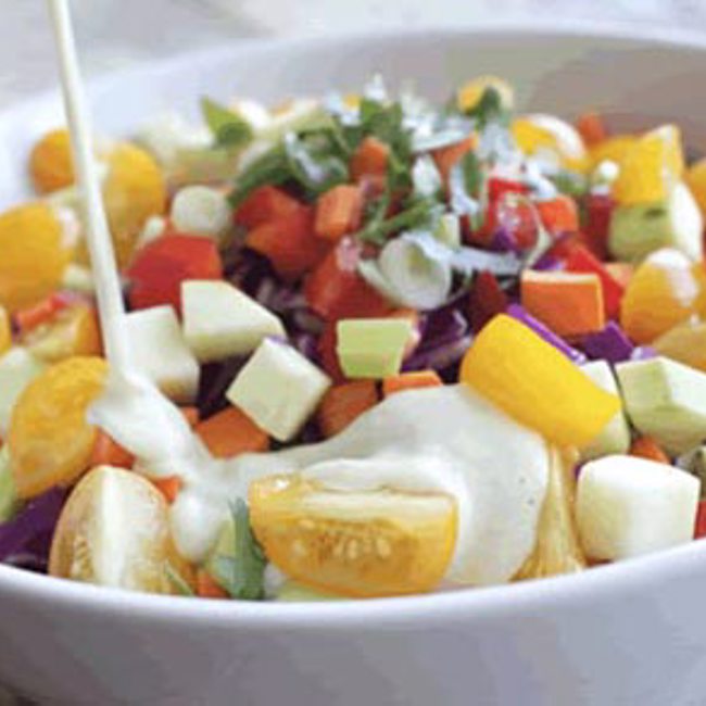 Rainbow Chopped Salad
