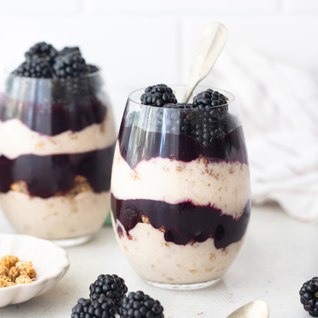 Blackberry Parfait