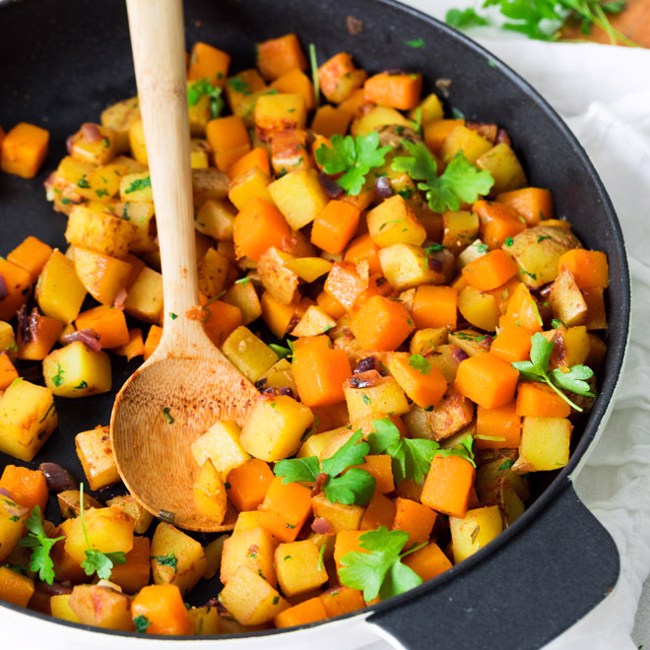 Butternut Potato Hash