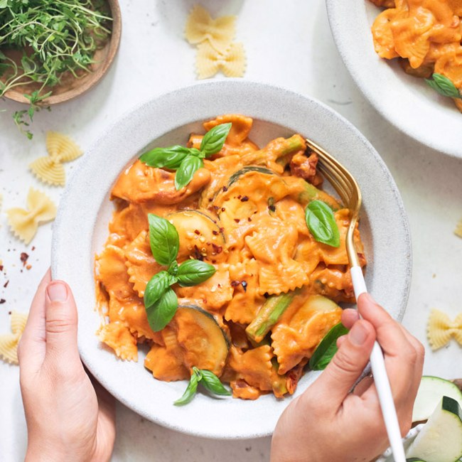 Creamy Tomato One Pot Pasta