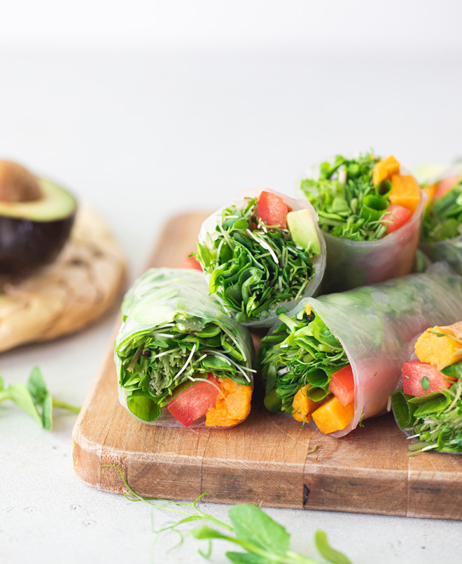 Sprout Spring Rolls