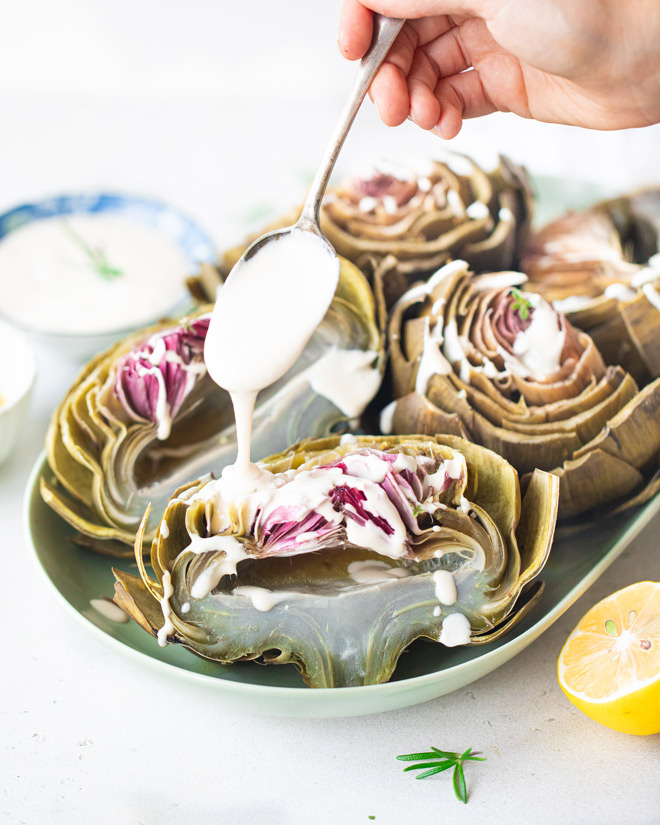 Steamed Artichokes