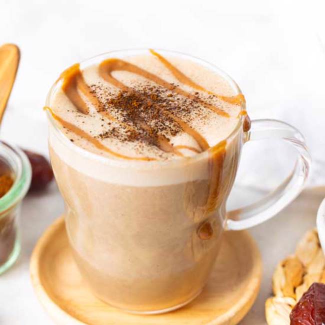Caramel Date Chaga Latte