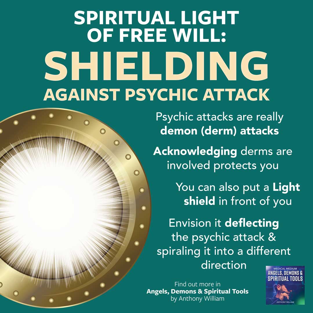 Spiritual Light Of Free Will - Shielding Against Psychic Attack